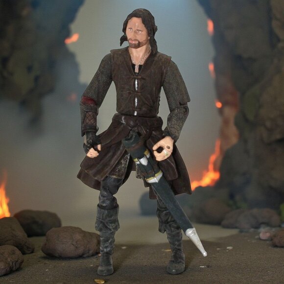 Lord Of The Rings Aragorn 6" Poseable Action Figure Collectible - Picture 1 of 7